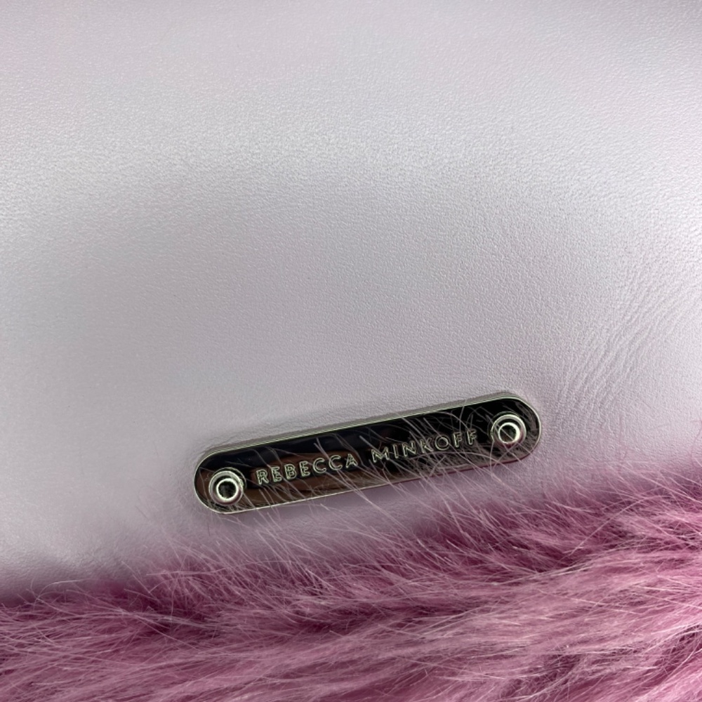 Rebecca Minkoff Faux Fur Hip Bag in True Orchid - Picture 5 of 16